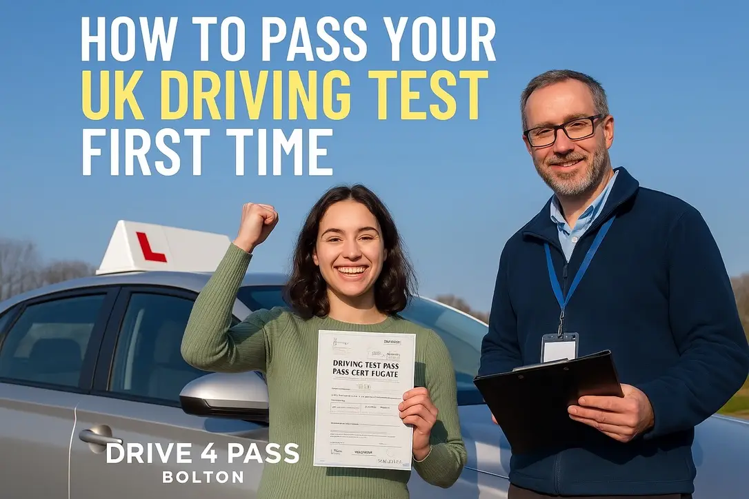 How to Pass Your UK Driving Test First Time – Expert Tips from a Bolton Driving Instructor